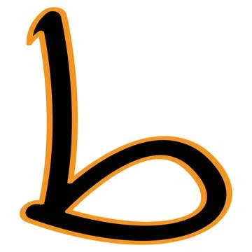 Arabic letter vector illustration design Stock Illustration