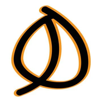 Arabic letter vector illustration design Stock Illustration