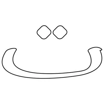 Arabic letter vector illustration design Stock Illustration