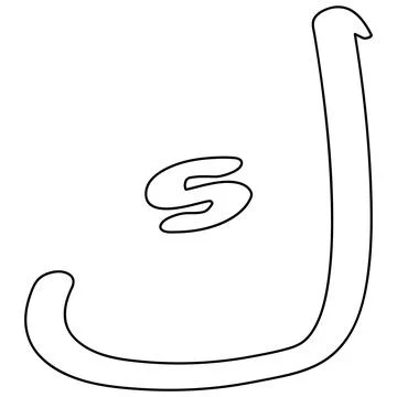 Arabic letter vector illustration design Stock Illustration