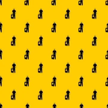 Arabic man pattern vector Stockillustratie