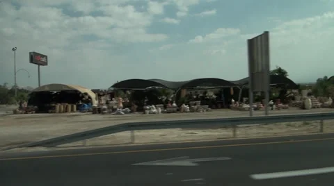 Arabic market of different commodities Video stock 39715706