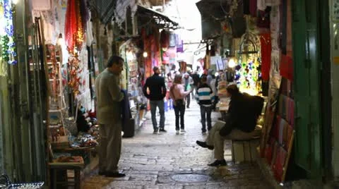 Arabic market Vidéo 21233693