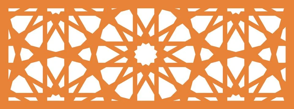 Arabic ornament. Geometric pattern. Vector イラスト素材