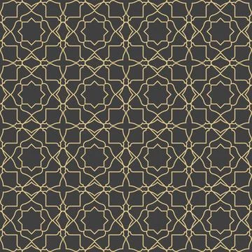 Arabic ornaments. Patterns, backgrounds and wallpapers for your design Stock Illustration