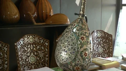 The Arabic Oud  Stock Footage 329707038
