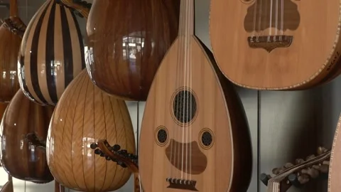 The Arabic Oud  Stock Footage 329707040