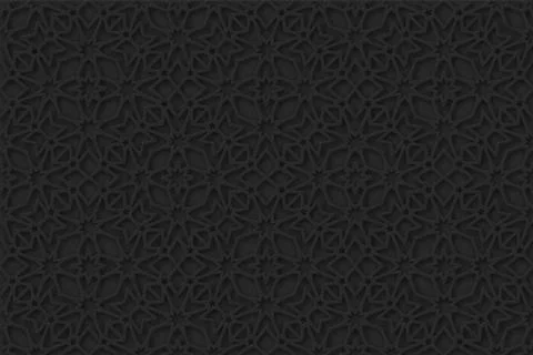 Arabic pattern background. Islamic ornament vector. Stockillustratie