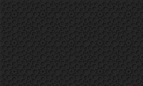 Arabic pattern background. Islamic ornament vector. Stockillustratie
