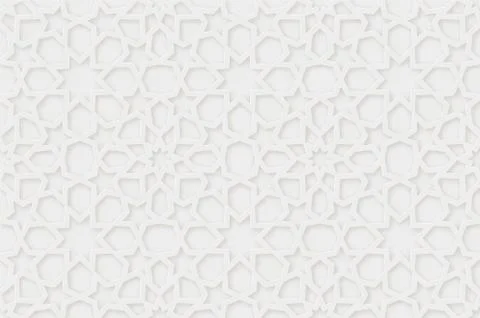 Arabic pattern background. Islamic ornament vector. Stockillustratie