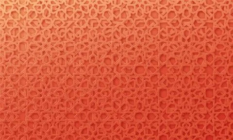Arabic pattern background. Islamic ornament vector. イラスト素材