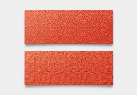 Arabic pattern background. Islamic ornament vector. Stock Illustration