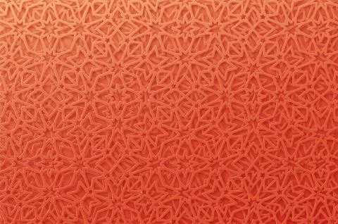 Arabic pattern background. Islamic ornament vector. Geometric 3d shape. Textu Stock Illustration