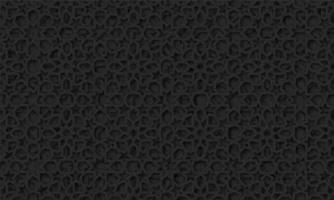 Arabic pattern background. Islamic ornament vector. Geometric 3d shape. Textu 스톡 일러스트