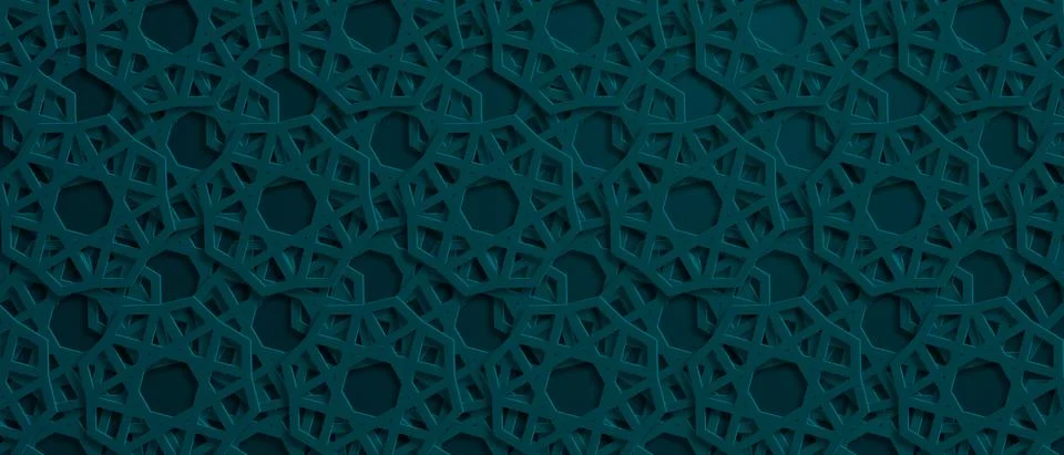 Arabic pattern background. Islamic ornament Stock Illustration