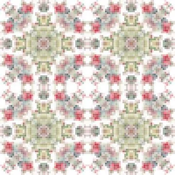 Arabic pattern background, islamic ornament. arabic tile, or arabic zellij .. Illustrazione stock