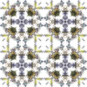 Arabic pattern background, islamic ornament. arabic tile, or arabic zellij .. Stock Illustration