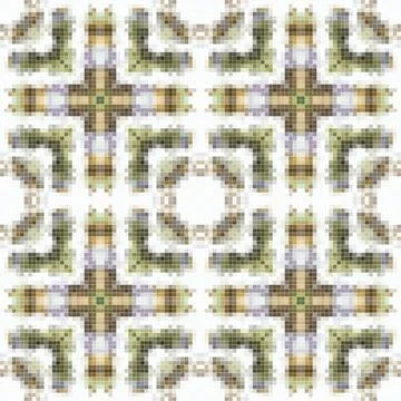 Arabic pattern background, islamic ornament. arabic tile, or arabic zellij .. Stock Illustration