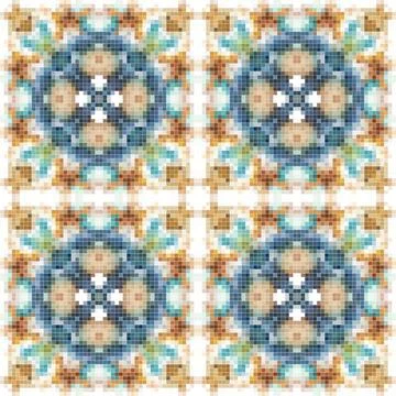 Arabic pattern background, islamic ornament. arabic tile, or arabic zellij .. Stock Illustration