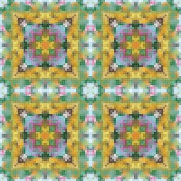 Arabic pattern background, islamic ornament. arabic tile, or arabic zellij .. Stock Illustration