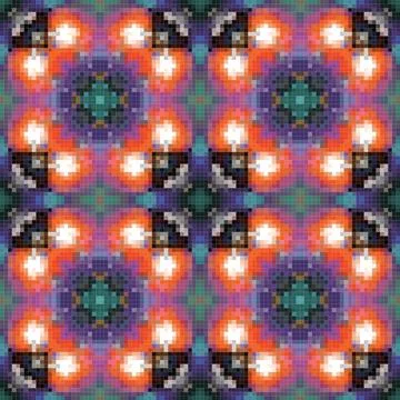 Arabic pattern background, islamic ornament. arabic tile, or arabic zellij .. 스톡 일러스트