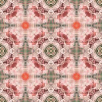 Arabic pattern background, islamic ornament. arabic tile, or arabic zellij .. Illustrazione stock