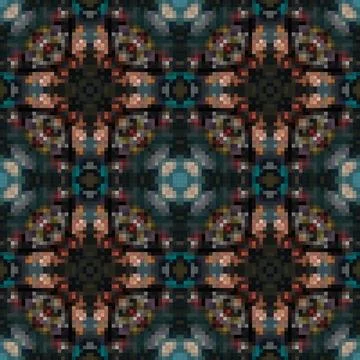 Arabic pattern background, islamic ornament. arabic tile, or arabic zellij .. Stock Illustration