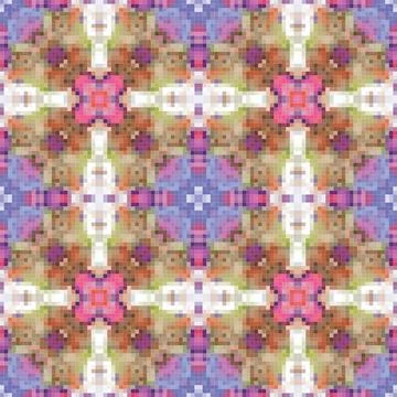 Arabic pattern background, islamic ornament, arabic tile or arabic zellij, .. Illustrazione stock