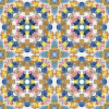 Arabic pattern background, islamic ornament, arabic tile or arabic zellij, .. Stock Illustration