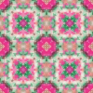 Arabic pattern background, islamic ornament, arabic tile or arabic zellij, .. Stock Illustration