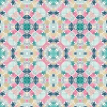 Arabic pattern background, islamic ornament, arabic tile or arabic zellij, .. Stock Illustration
