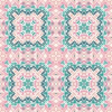 Arabic pattern background, islamic ornament, arabic tile or arabic zellij, .. Stock Illustration