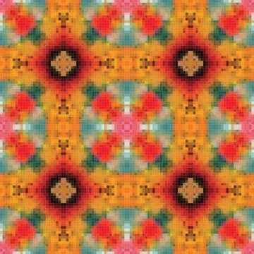 Arabic pattern background, islamic ornament, arabic tile or arabic zellij, .. Stock Illustration