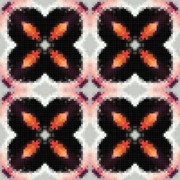 Arabic pattern background, islamic ornament, arabic tile or arabic zellij, .. Stock Illustration