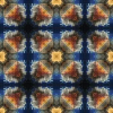 Arabic pattern background, islamic ornament, arabic tile or arabic zellij, .. Stock Illustration