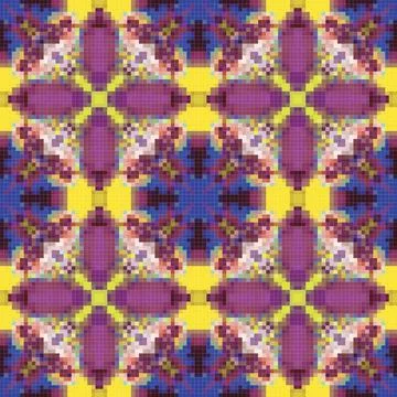 Arabic pattern background, islamic ornament, arabic tile or arabic zellij, .. Stock Illustration