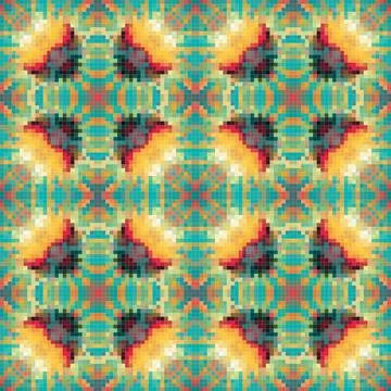 Arabic pattern background, islamic ornament, arabic tile or arabic zellij, .. Illustrazione stock