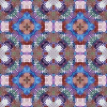 Arabic pattern background, islamic ornament, arabic tile or arabic zellij, .. Illustrazione stock