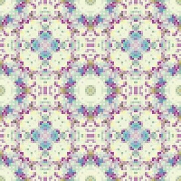 Arabic pattern background, islamic ornament, arabic tile or arabic zellij, .. Stock Illustration