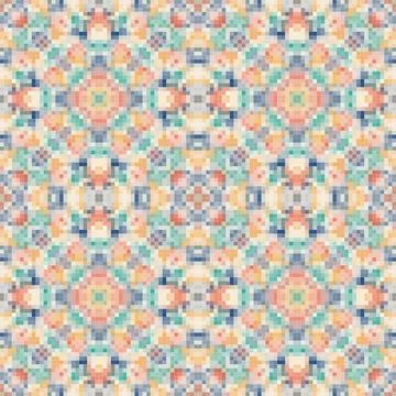 Arabic pattern background, islamic ornament, arabic tile or arabic zellij, .. Stock Illustration