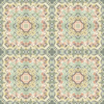 Arabic pattern background, islamic ornament, arabic tile or arabic zellij, .. Illustrazione stock