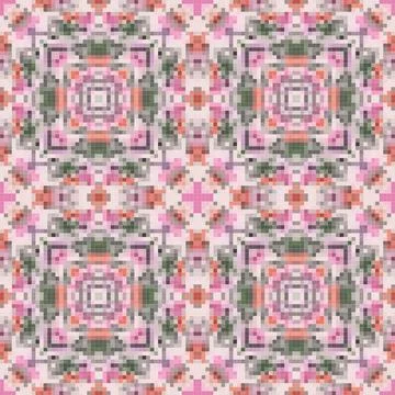 Arabic pattern background, islamic ornament, arabic tile or arabic zellij, .. Illustrazione stock