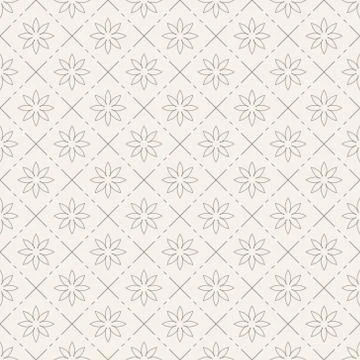 Arabic  pattern with flower  for backgrounds and textures Stock Illustration