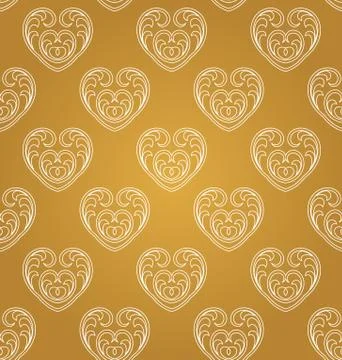 Arabic pattern gold style. Traditional east geometric decorative background Illustrazione stock