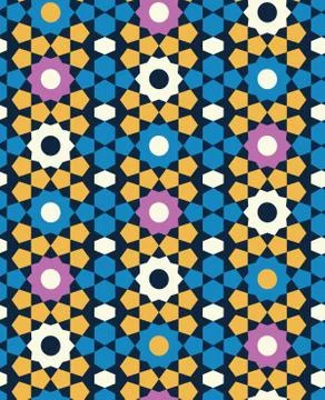 Arabic pattern Stock Illustration