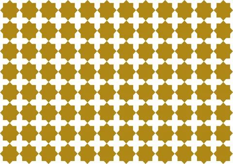 Arabic pattern Stock Illustration
