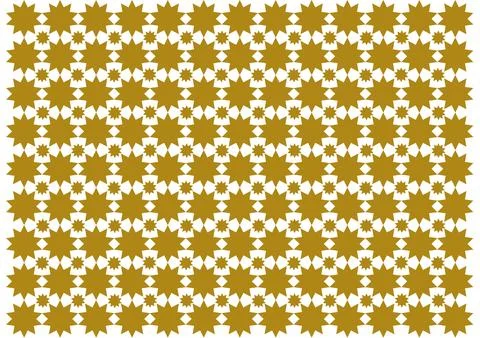 Arabic pattern Stock Illustration