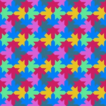 Arabic pattern leafs seamless Stock Illustration