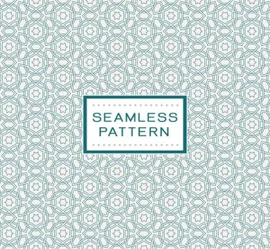 Arabic pattern seamless pattern. Seamless ornament and traditional pattern. Stock Illustration