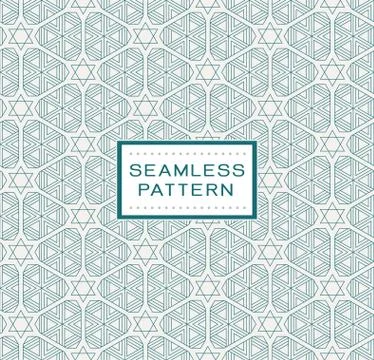Arabic pattern seamless pattern. Seamless ornament and traditional pattern. Stock Illustration